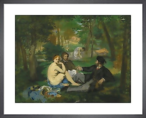 Dejeuner sur l'herbe, 1863-1868 by Édouard Manet