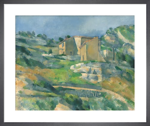 Houses in Provence: The Riaux Valley near L'Estaque, 1883 by Paul Cézanne