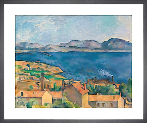 The Bay of Marseille, Seen from L'Estaque, 1880-1890 by Paul Cézanne