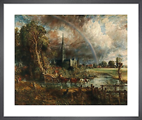 Salisbury Cathedral from the Meadows, 1831 by John Constable