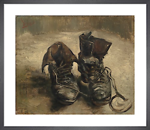 Shoes, 1896 by Vincent Van Gogh