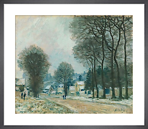 Snow at Louveciennes c.1874 by Alfred Sisley