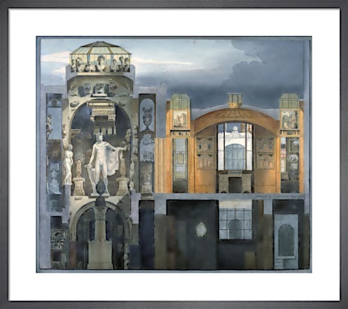 A Cross Section Through Sir John Soane S Museum 15 Art Print By The Soane Office King Mcgaw A Cross Section Through Sir John Soane S Museum 15 Art Print By The Soane Office King Mcgaw