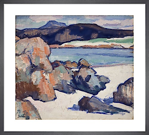 Iona Landscape: Rocks by Samuel John Peploe