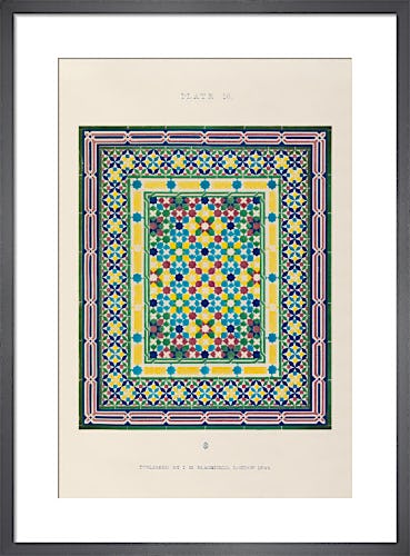 Decorative design, Designs for Mosaic and Tessellated Pavements, 1842 by Owen Jones