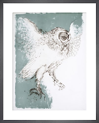 Owl 1967 by Elisabeth Frink