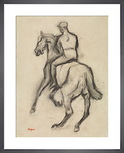 Man on Horseback, c.1888 by Edgar Degas