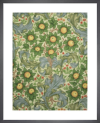 Orchard wallpaper, England, 1899 by John Henry Dearle