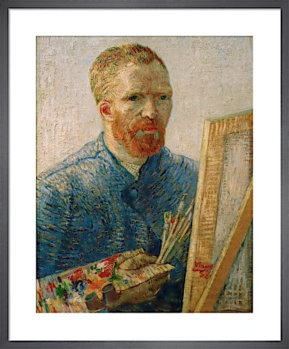 Self Portrait at the Easel, 1888 by Vincent Van Gogh