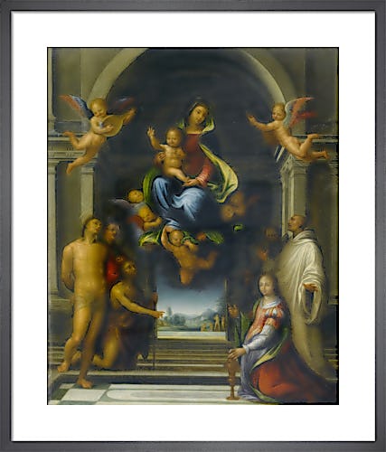 The Virgin and Child Surrounded by Saints by Fra Bartolommeo