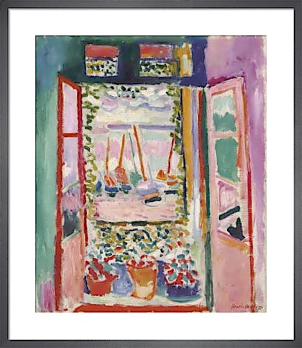 The Open Window, Collioure, 1905 by Henri Matisse