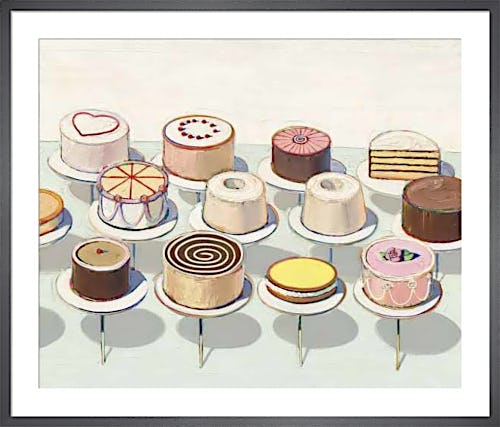 Cakes, 1963 by Wayne Thiebaud
