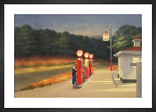 Gas, 1940 by Edward Hopper