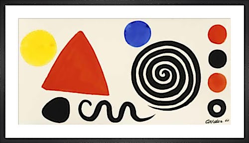 Abstraction, 1966 by Alexander Calder
