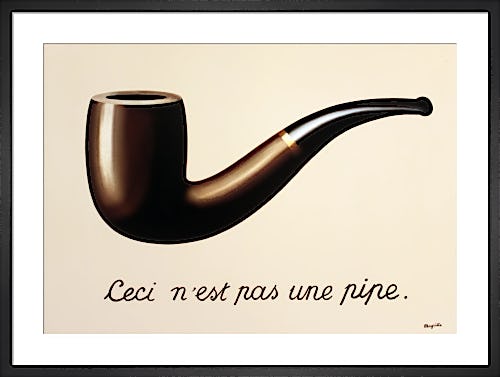 La Trahison des Images by Rene Magritte