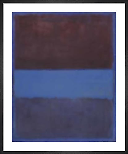 No 61. (Rust and Blue) by Mark Rothko