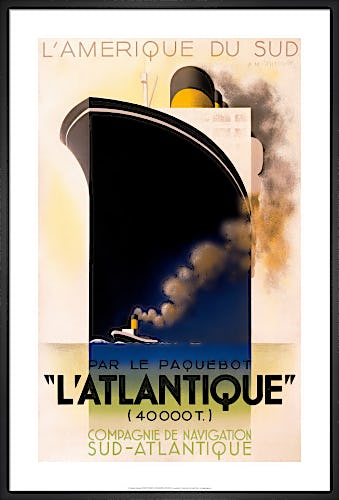 L’Atlantique by A.M. Cassandre