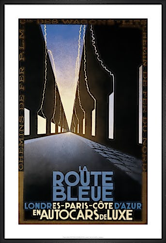 La Route Bleue by A.M. Cassandre