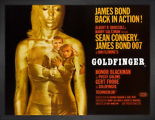Goldfinger by James Bond Archive