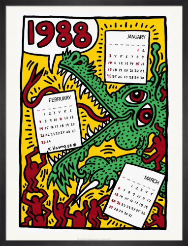 Keith Haring Framed Art Prints and Posters King & McGaw