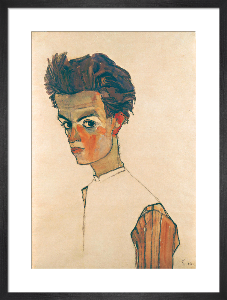 Self Portrait with Shirt, 1910