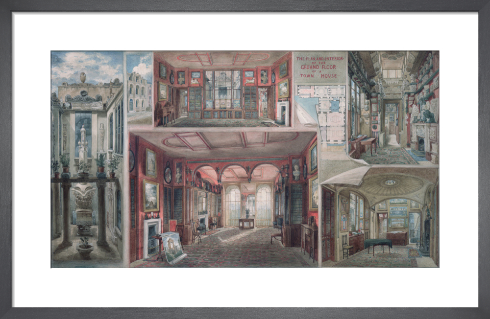 Composite view of Lincoln's Inn Fields