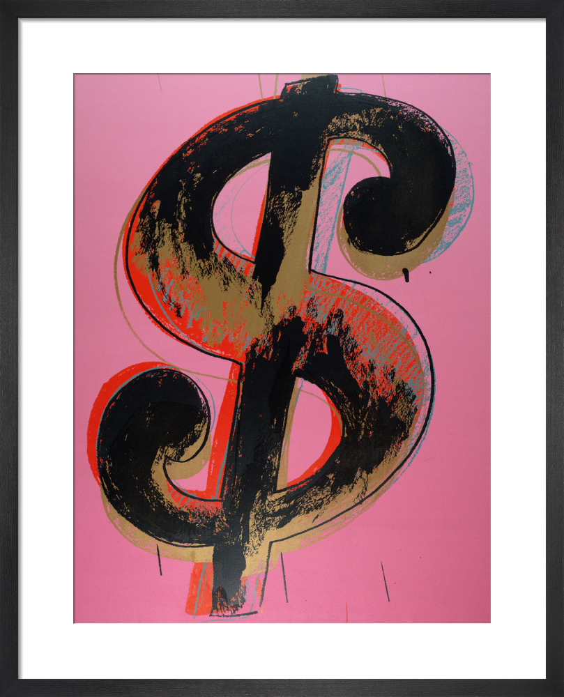 誕生日プレゼント Andy Warhol DOLLAR SIGN 海外版超希少レゾネ 新品額