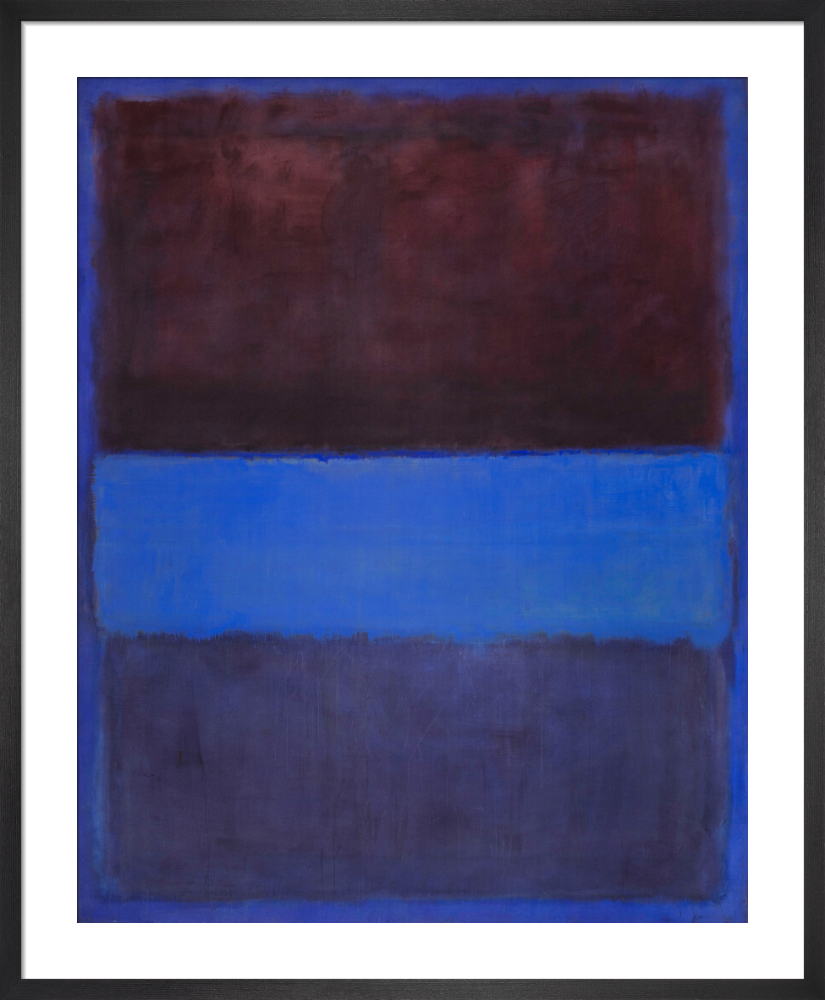 No 61. (Rust and Blue)