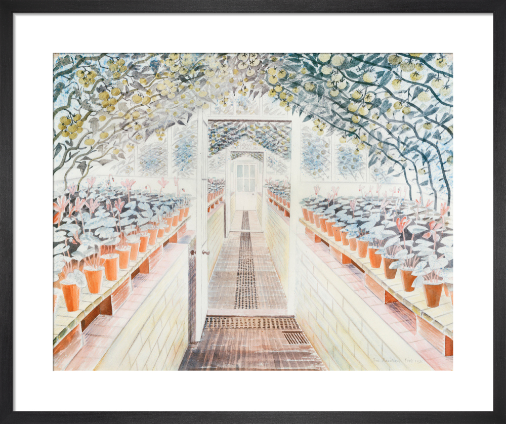 The Greenhouse: Cyclamen and Tomatoes, 1935