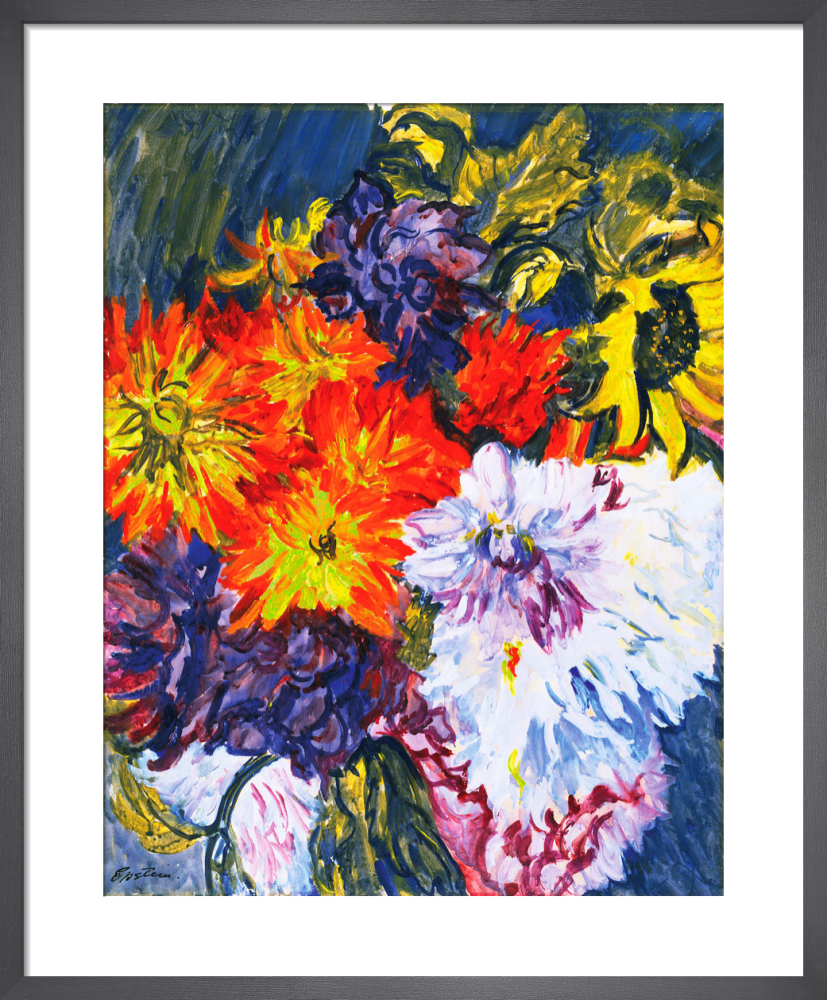 Dahlias and Sunflower, c.1936