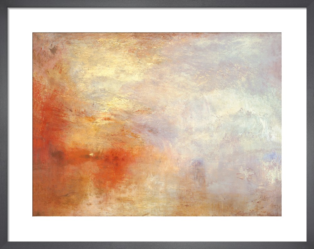 Sun Setting over a Lake, c.1840-5