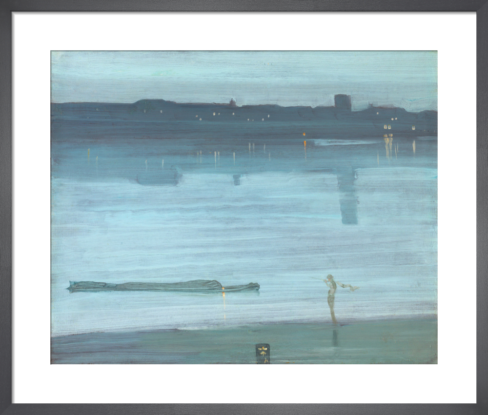 Nocturne: Blue and Silver - Chelsea, 1871