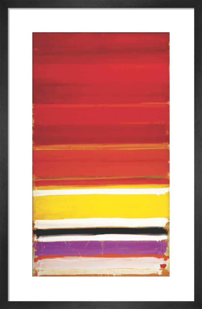 Horizontal Stripe Painting: November 1957-January 1958