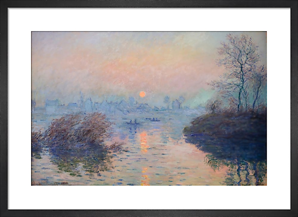 Claude Monet, The Petit Bras of the Seine at Argenteuil, NG6395