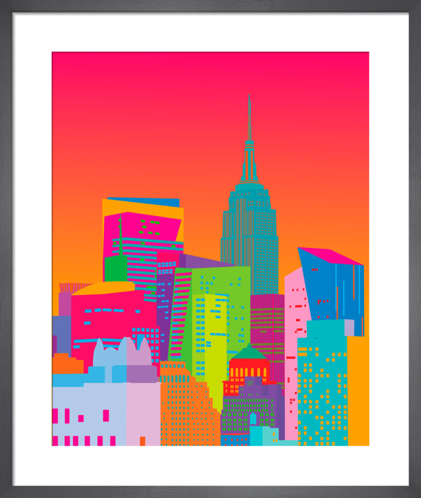 Midtown Composition with the Empire State Building