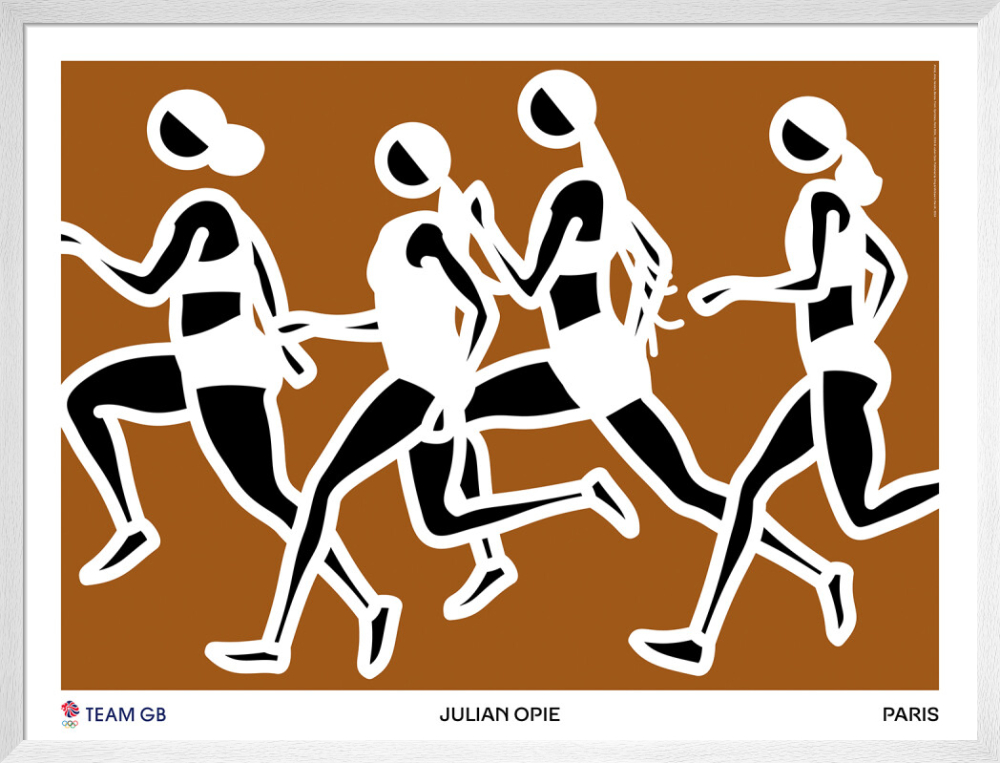 Kristal, Ama, Hannah, Bianca – Team GB Poster