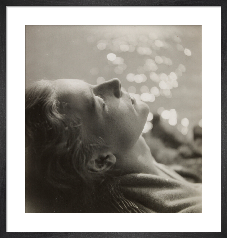 Profile of a woman&#39;s face, 20th century