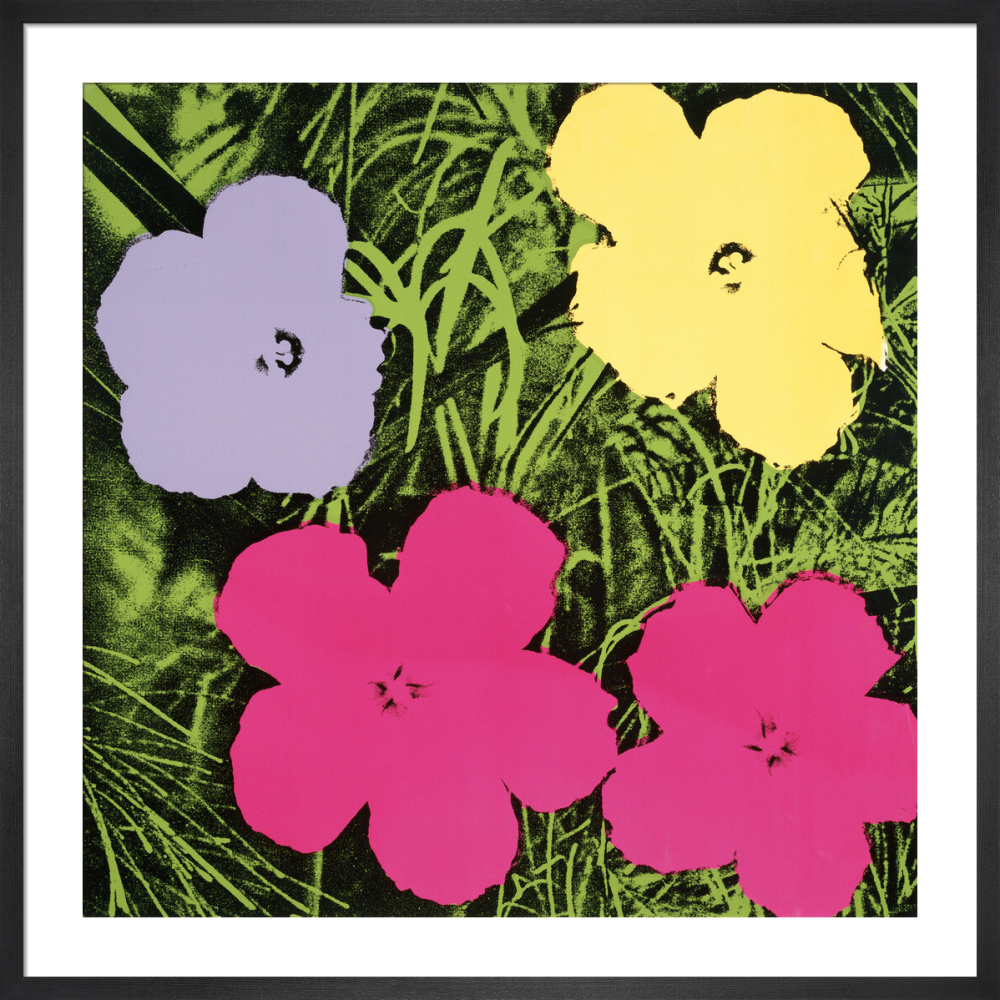 Flowers, 1965 (hot pink) Poster by Andy Warhol | King & McGaw