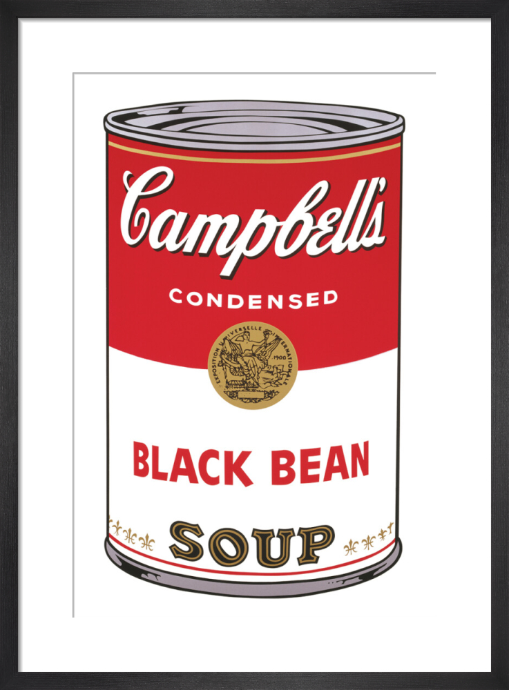 Campbell&#39;s Soup 1: Black Bean, 1968