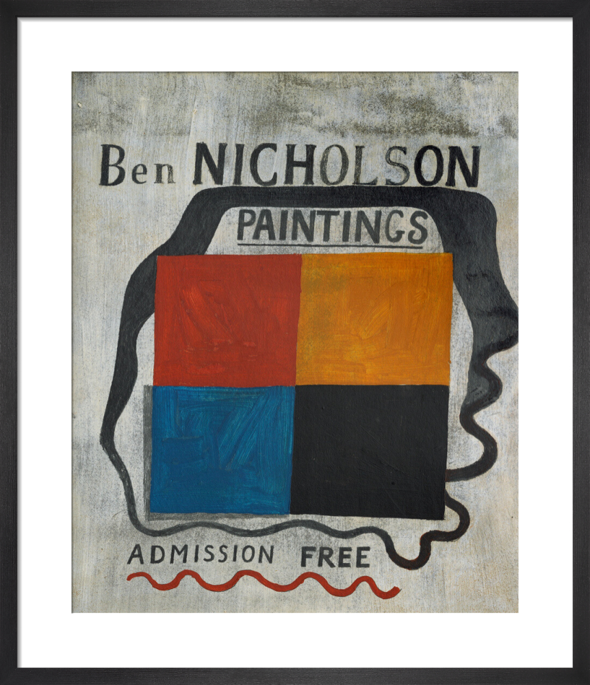 Exhibition sign, 1933