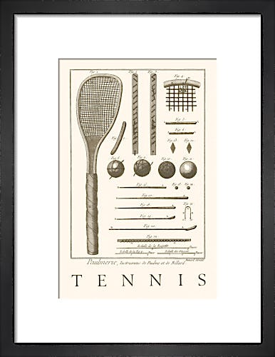 Tennis Racquet by Bernard Direxit