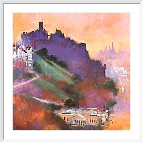 Edinburgh Castle by Colin Ruffell