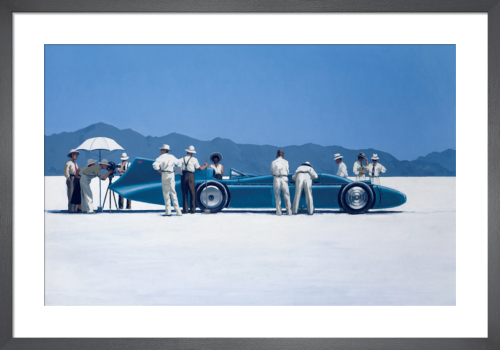 Bluebird at Bonneville by Jack Vettriano