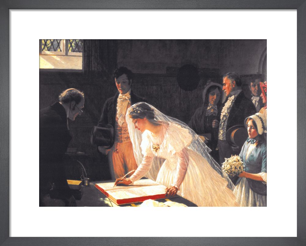 Signing the Register