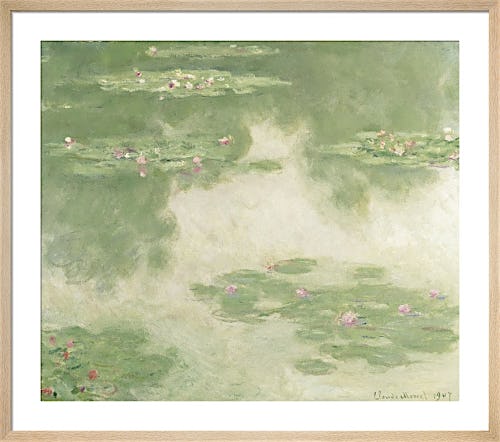 Waterlilies, Water Landscape,1907 by Claude Monet