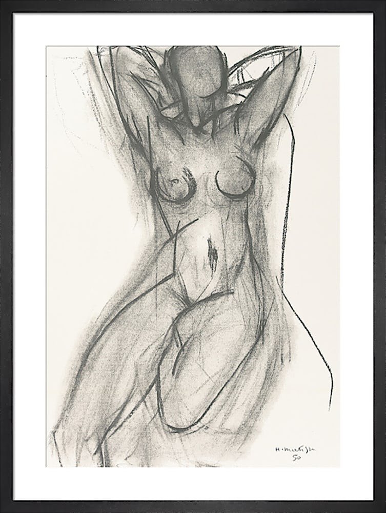 femme nue allongée ➽ 188 Original artworks, Limited Editions & Prints