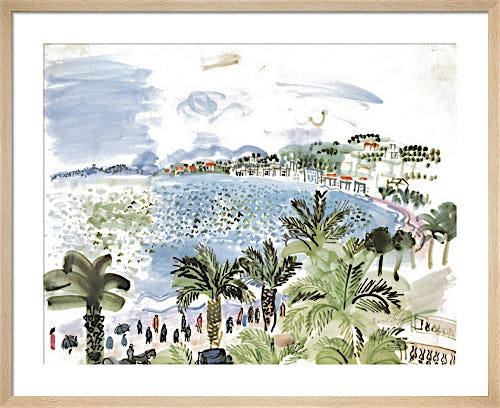 La Promenade des Anglais, 1928 by Raoul Dufy