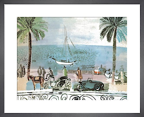 Promenade a Nice, 1926 by Raoul Dufy