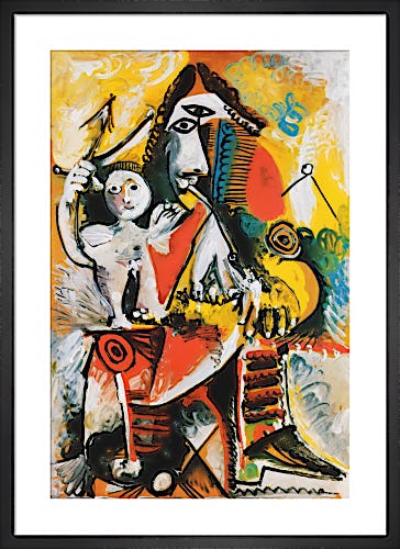 Musketeer and Cupid by Pablo Picasso