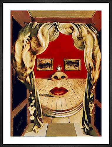 Face of Mae West, 1935 by Salvador Dali